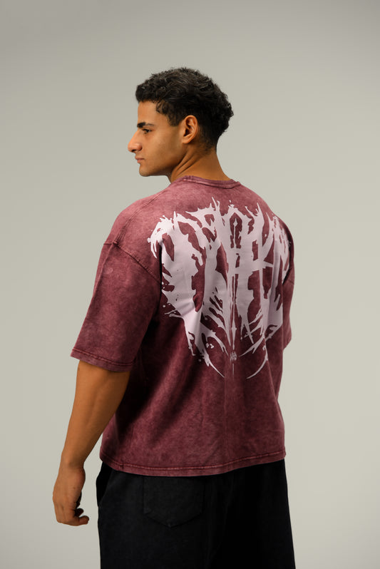 oversized pump cover gym t-shirt with bold back design – LOAD WEAR