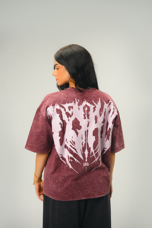 oversized pump cover gym t-shirt with bold back design – LOAD WEAR