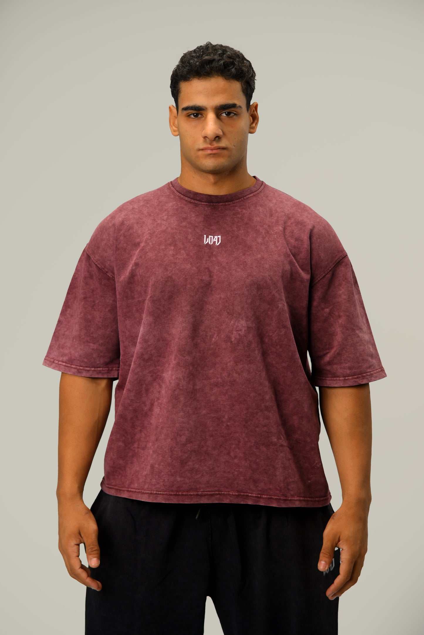 oversized pump cover gym t-shirt with bold back design – LOAD WEAR