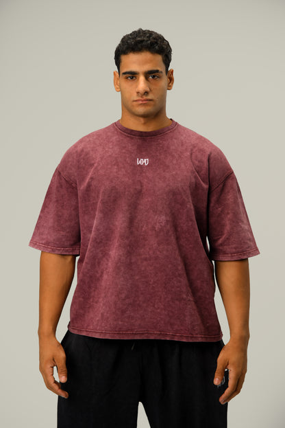 oversized pump cover gym t-shirt with bold back design – LOAD WEAR