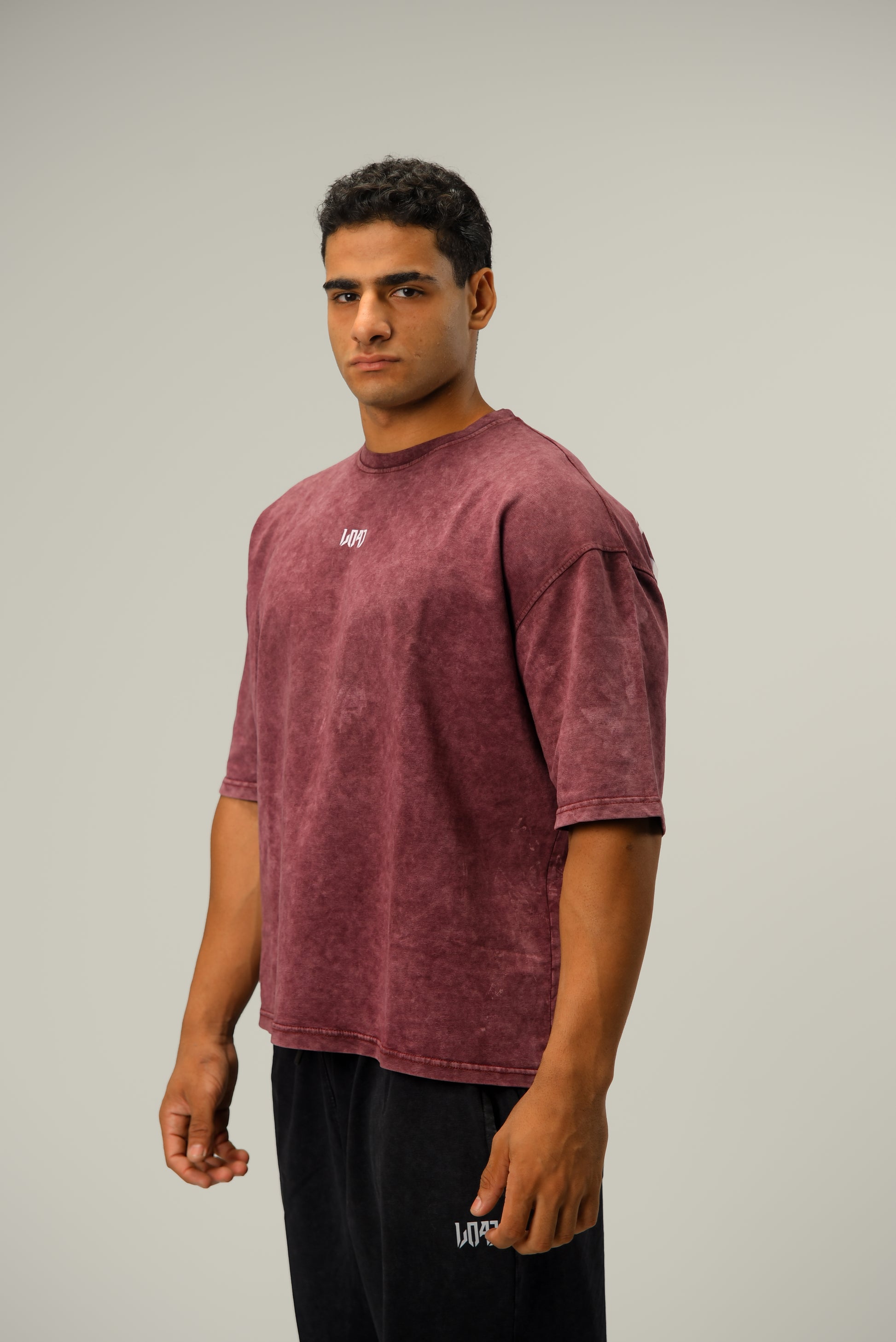 oversized pump cover gym t-shirt with bold back design – LOAD WEAR