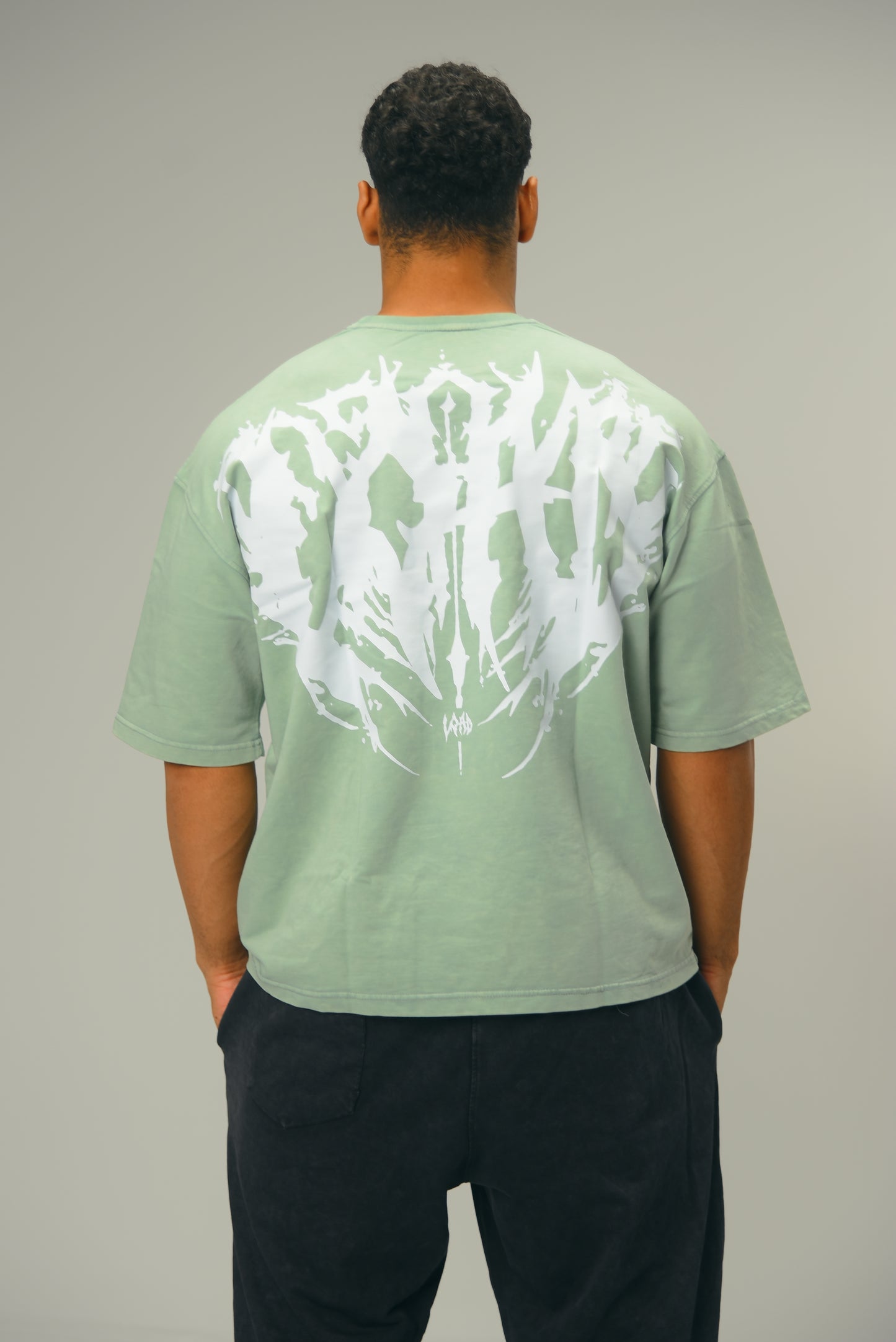 oversized pump cover gym t-shirt with bold back design – LOAD WEAR